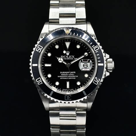 rolex submariner date ref 16610